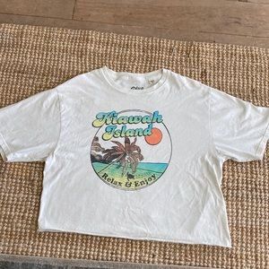 Kiawah Island crop tee